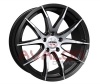 ASA GT3  8,0 x 18 schwarz-frontpoliert